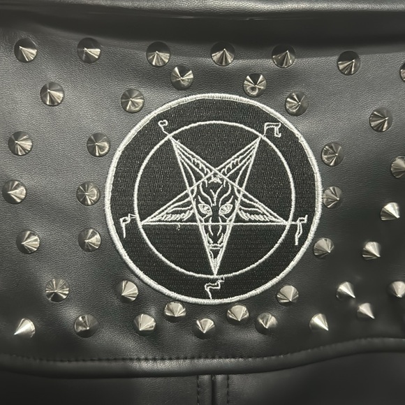Killstar Vegan Leather jacket - Picture 3 of 5
